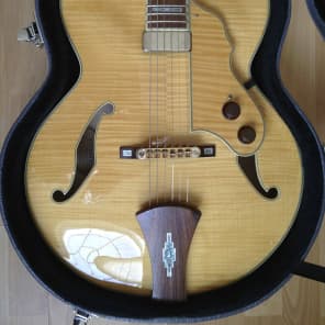 Custom Ibanez AF105 F-NT-12-01 Custom Blonde Jazz Guitar 2005 | Reverb