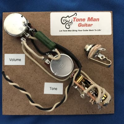 Guitar upgrade wiring kits  Tone Man Guitar upgrade wiring kits