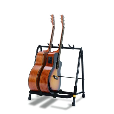 Hercules Stands GS523B 3-fach Rack for elektrische/akustische Gitarre - Stand for Guitars image 2