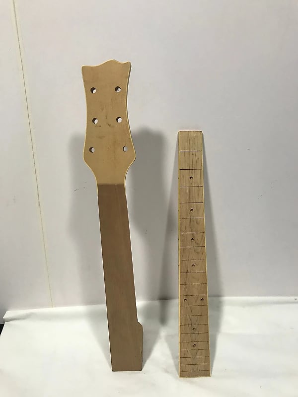 21 Frets Acoustic Guitar Maple Fingerboard with Neck image 1
