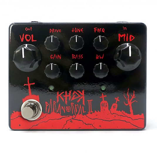KHDK Electronics Paranormal II Limited Edition Gary Holt Signature Parametric EQ / Overdrive image 1