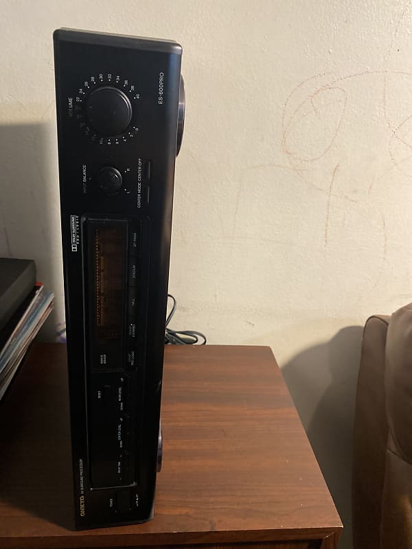 Onkyo av processor Es-600pro 1989 - Black  			