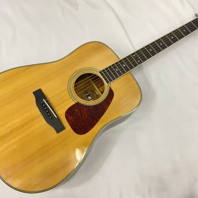 1980's Morris MD-510 Vintage Acoustic Guitar (Made in Japan) | Reverb