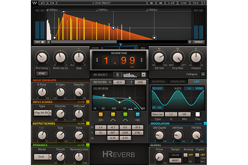 Waves H-Reverb Hybrid Reverb (Download) image 1