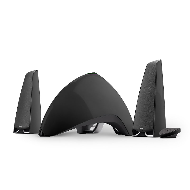 Edifier E3360BT Prisma Encore 2.1 Bluetooth Audio Speakers System - Black  			