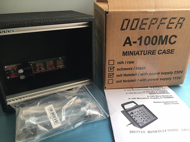 Doepfer A100 miniature case Reverb