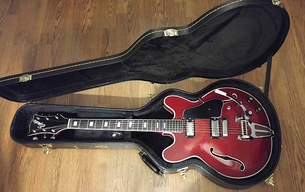 Crucianelli Espana EL-36 1965 Cherry Red (ES 335) | Reverb