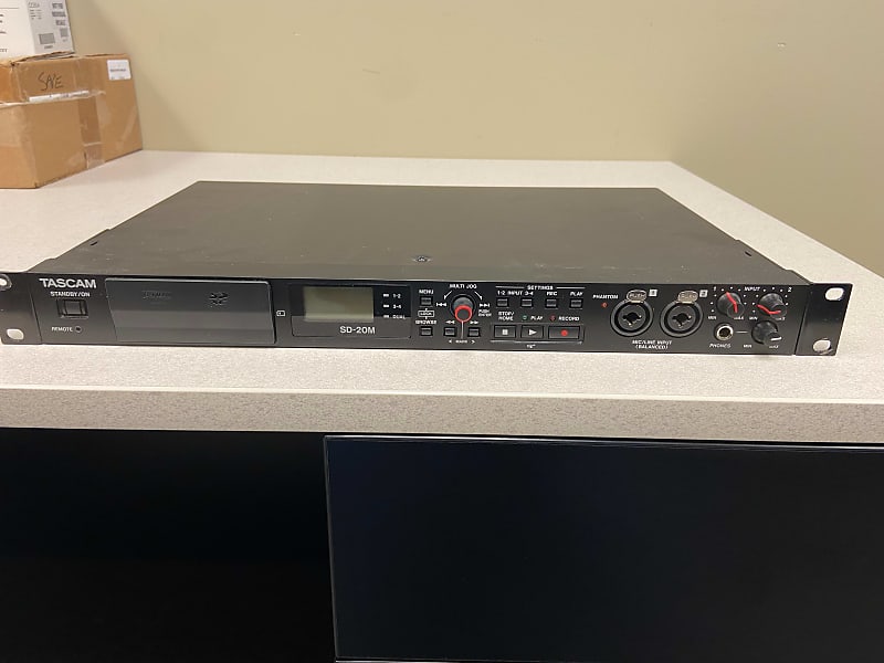 TASCAM SD-20M 4-Track Solid-State Recorder