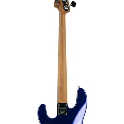 Charvel Pro-Mod San Dimas Bass PJ IV Bass Guitar, Maple Fretboard, Mystic Blue, MC220875 image 7