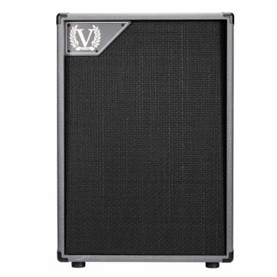 Victory Amplification V212VG Electric Guitar Amplifier Speaker Cabinet Gray Tolex image 1