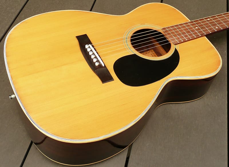 Morris F-18 000 size guitar, Terada Gakki 1973 Natural | Reverb