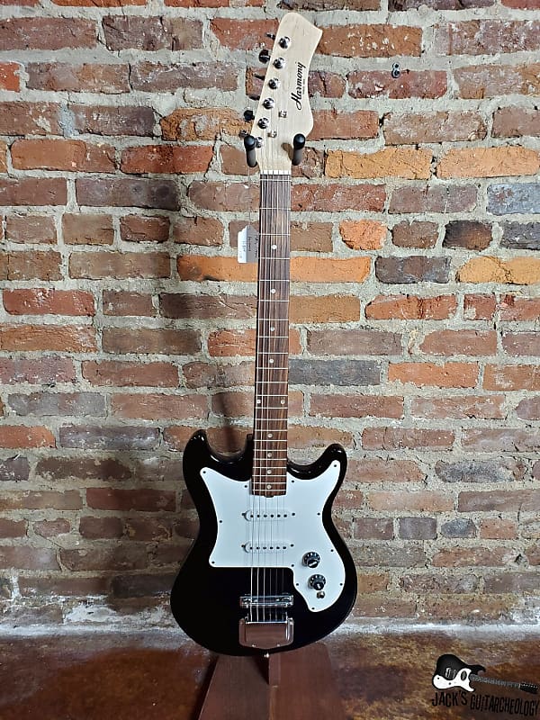 Harmony H-804 Electric Guitar (1980s, Black) | Reverb Canada