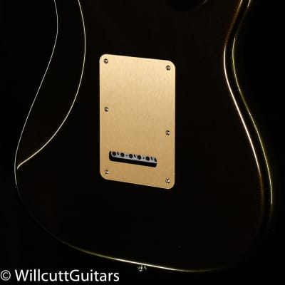 Fender American Ultra Stratocaster Texas Tea Lefty - US210026482-8.30 lbs image 2