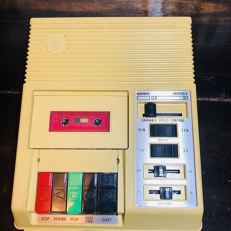 Library of Congress C1 Variable Cassette Player | Reverb