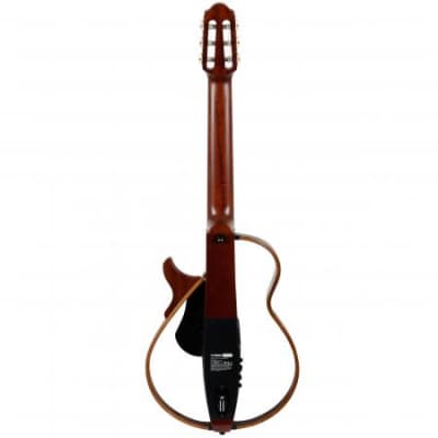 Yamaha SLG200NW Silent Guitar, Wide Nylon-String - Natural image 3