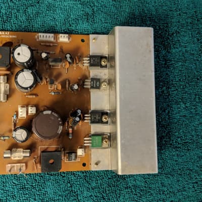 Akai AX80 Synthesizer Power Supply Board PCB - PARTS As Is image 3