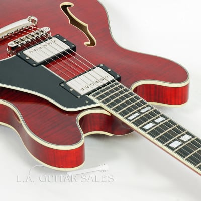 Eastman T486 Classic Deluxe 16" Thinline Hollowbody With Hard Case #02978 @ LA Guitar Sales. image 5