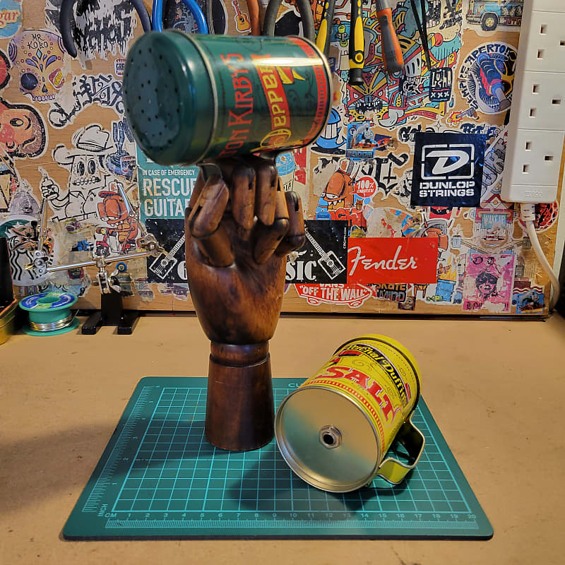 LoFi Tin Can Microphone by Weird & Wired (Pepper shaker Mic, Reverb