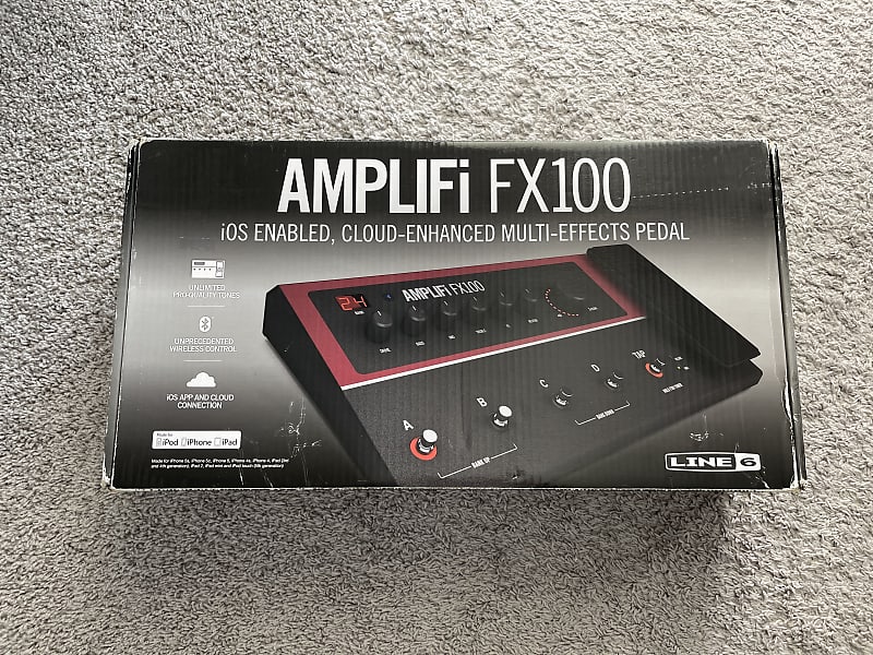 Line 6 AmpliFi FX100 Amp Modeler Guitar Multi Effects Processor + Box & PSU image 1