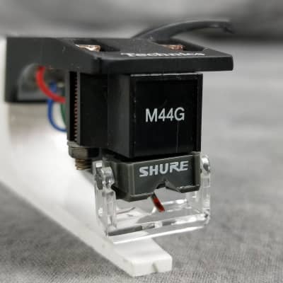 Shure M44G DJ Turntable Cartridge With Technics Headshell In Ex-Condition image 1