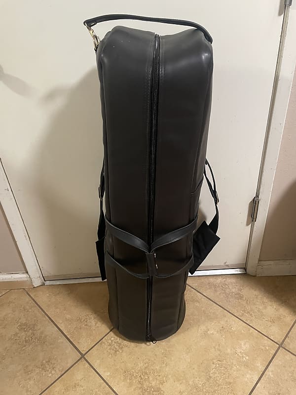 Glenn Cronkhite Medium double trombone case leather Reverb