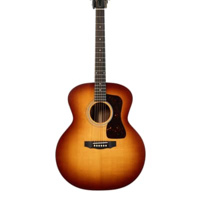 Pre-Owned Guild F-40 Standard Spruce/Mahogany Jumbo Acoustic Guitar w/ Case - Pacific Sunset Burst image 3
