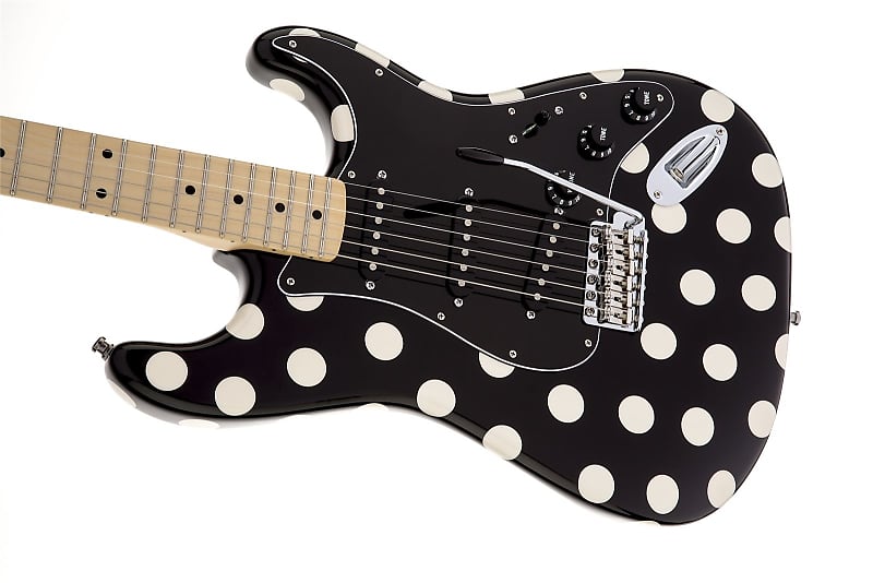 Fender Buddy Guy Standard Stratocaster Polka Dot Finish image 5