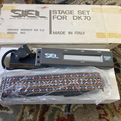 Siel Stage Set for DK70 Sythesizer Vintage NM in box Ship tomorrow