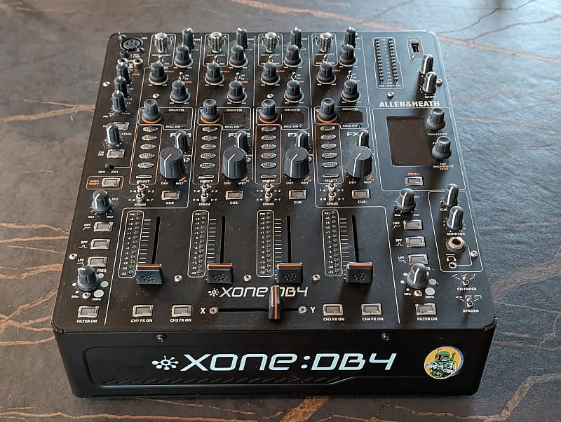 Allen & Heath XONE:DB4 4-Channel Digital DJ Mixer with Effects 2010s - Black