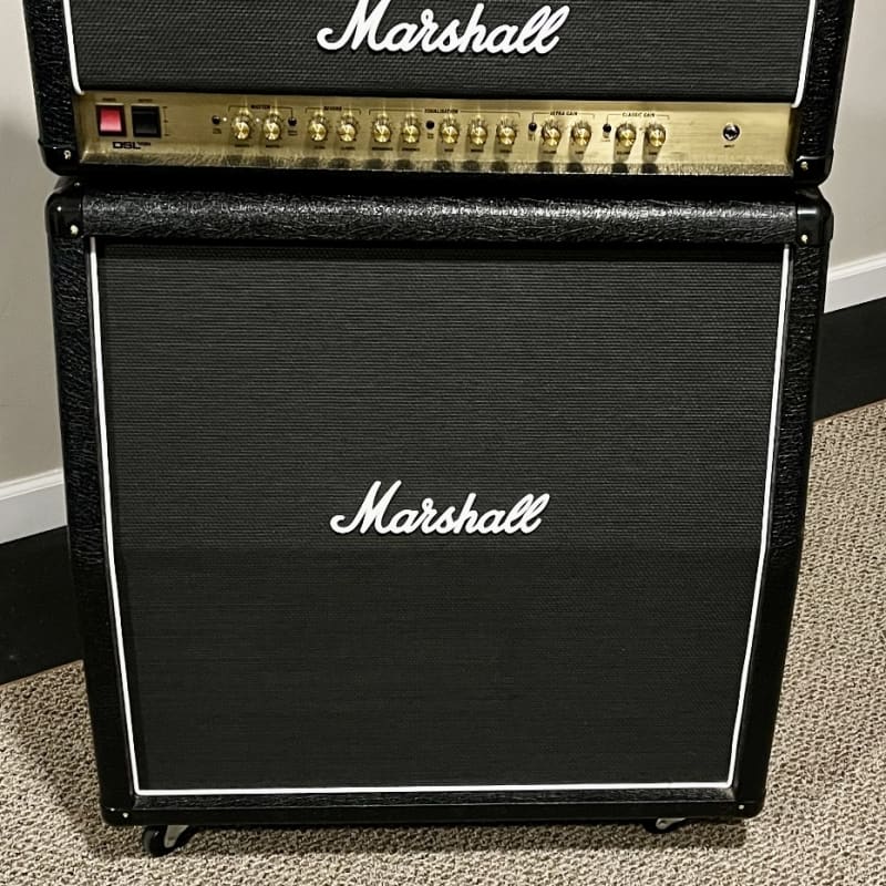 Marshall JVM 210C 100 amp combo with 2x12 matching cabinet 2012-2014 -  Black