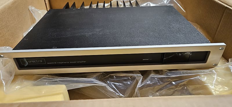Spectral DMA-80 Amplifier 120V SN500/76 With Box (box says DMA 50 120V)  			