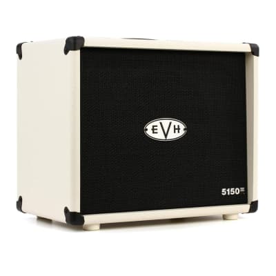 EVH 2253100410 5150III 1 x 12 Inch Straight Front, Sturdy, Solid Speaker Enclosure Cabinet for Electric Guitars with High-Quality Fitted Cover (Ivory) image 2