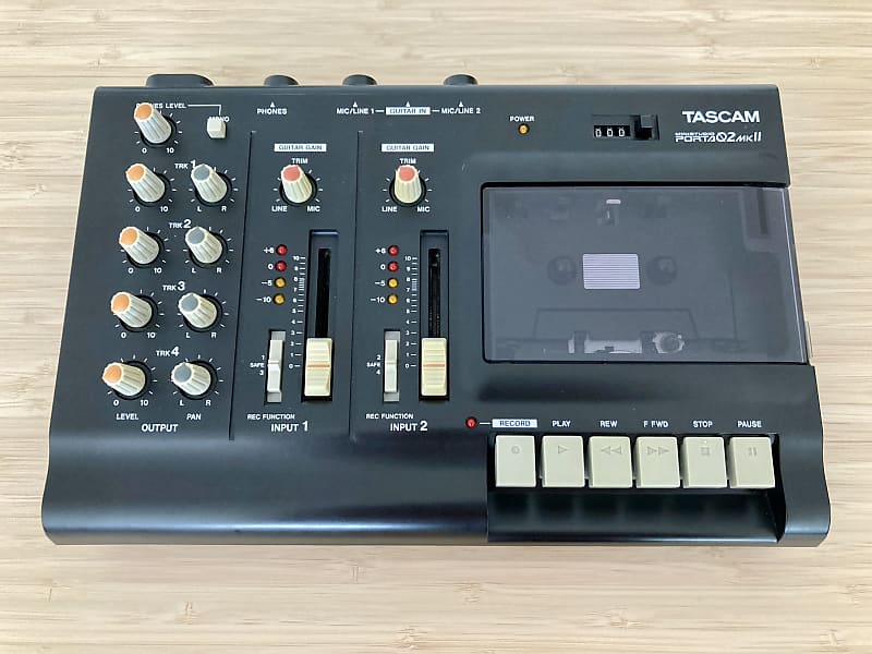 TASCAM Porta 02 mkII Ministudio 4-Track Cassette Recorder