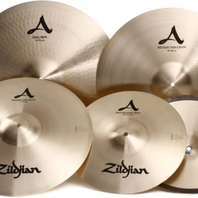 Zildjian A Rock Cymbal Set - 14/17/19/20 inch image 1