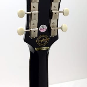 Epiphone 1963 EJ-45 Ltd Ed Round Shoulder Dreadnought Acoustic Guitar - Ebony image 7