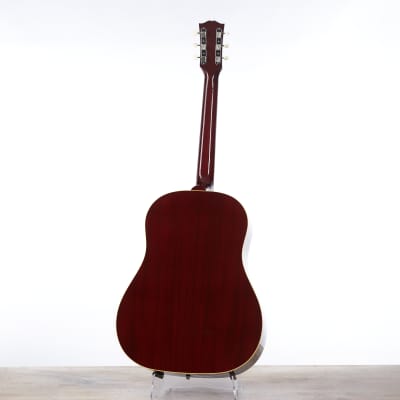 Gibson 60s J-45 Original, Adjustable Saddle , Wine Red | Modified image 3
