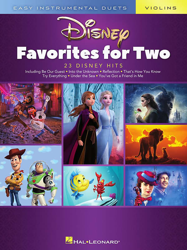 Easy Instrumental Duets Disney Favorites for Two Violins Reverb