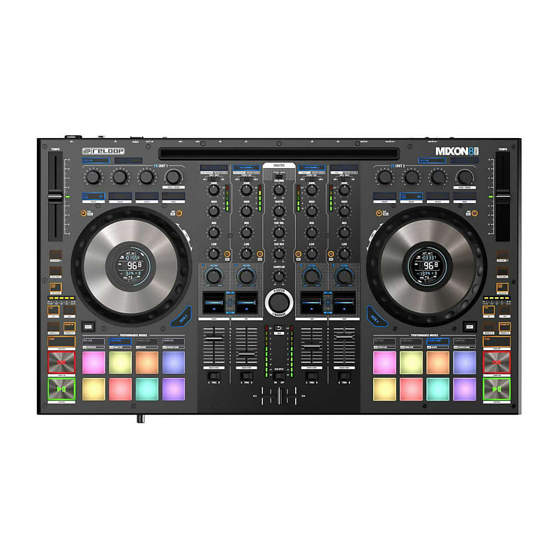 Reloop Mixon 8 Pro 4-Channel Professional Hybrid Sturdy Build DJ 