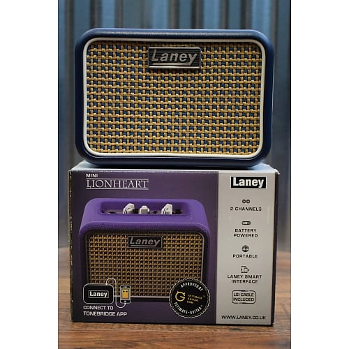 Laney Mini Lion Lionheart Battery Powered Portable Guitar Combo Amplifier image 1