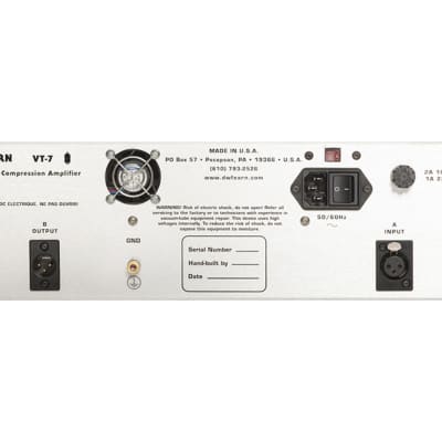 D.W. Fearn VMC | VT-5 Stereo Tube Equalizer & VT-7 Dual-channel Tube Compressor Mix/Master Bundle image 6