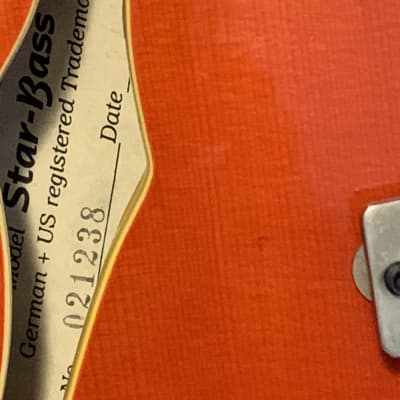 Duesenberg Star Bass 2002 Orange image 5