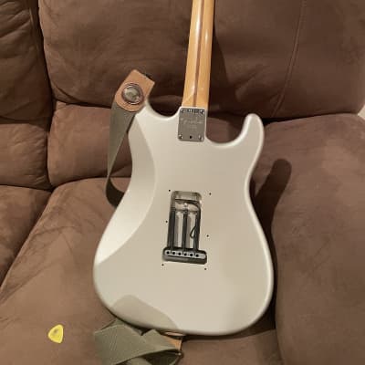 Left handed Fender American Standard Stratocaster Left-Handed with Maple Fretboard 2008 - 2012 - Blizzard Pearl image 7