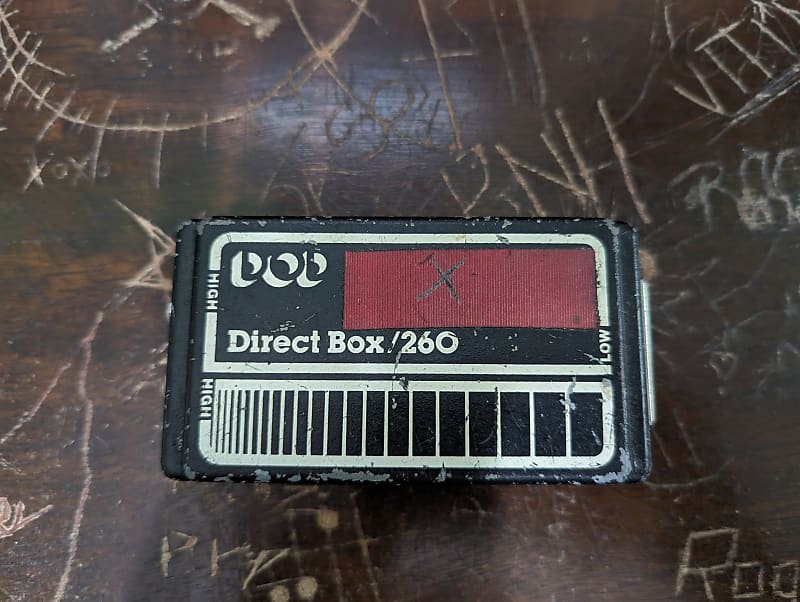 DOD 260 Direct Box 1970s - Black image 1