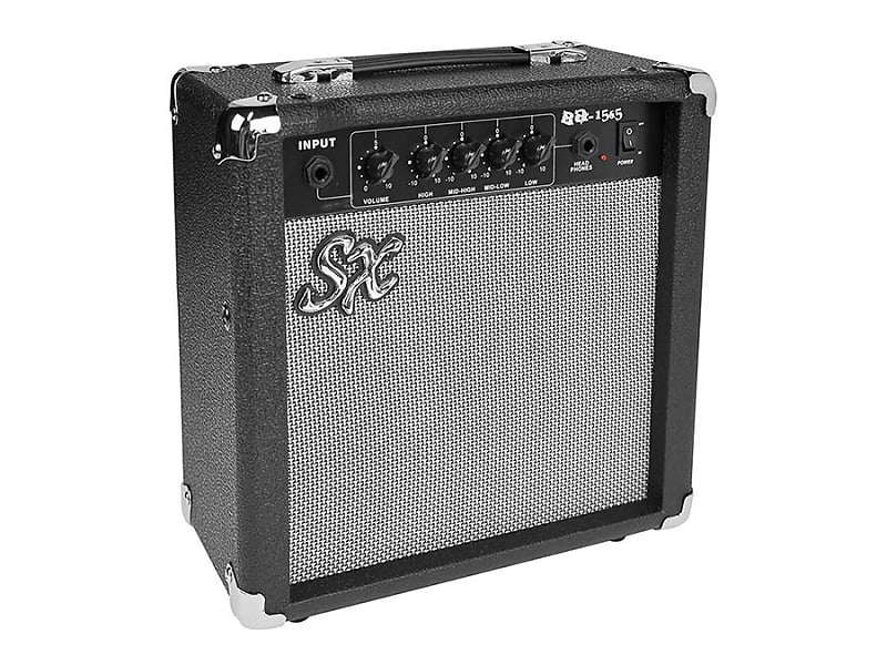 SX BA1565 bass guitar amp 15W 6 | Reverb