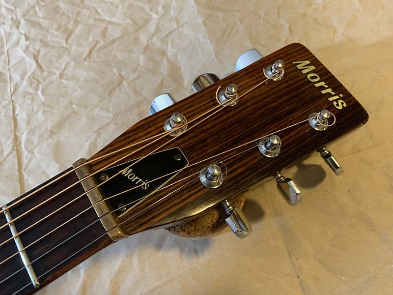Morris W-603 Dreadnought Flat-top Acoustic Guitar 80s