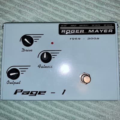 Roger Mayer Page 1 - Gearspace