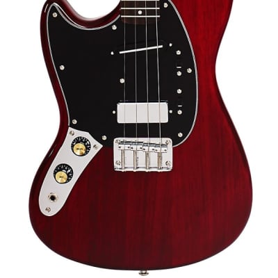 Eastwood Warren Ellis Tenor 2P LH Solid Alder Body Bolt-on Maple Neck 4-String Tenor Electric Guitar For Lefty Players image 10