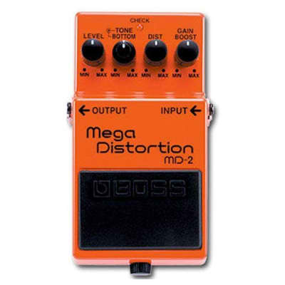 Boss MD-2 Mega Distortion Pedal | Reverb