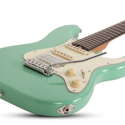 Schecter Nick Johnston Traditional H/S/S Atomic Green image 2