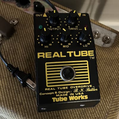 Reverb.com listing, price, conditions, and images for tube-works-real-tube-overdrive